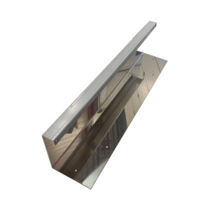 Rostfri ändprofil 560mm image