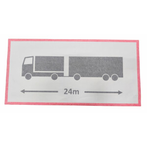 Pitkäkyltti tarra 24m kuva