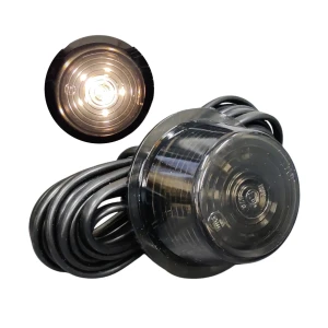 LED-äärivalo valkoinen kumivarsi Eceline Black Line Gylle kuva
