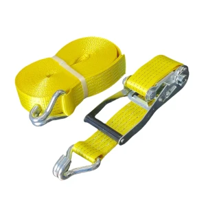 Spännband med krok 9,5+0,5m LC2000daN 5,0t gult 50mm image